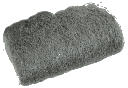A pad of steel wool