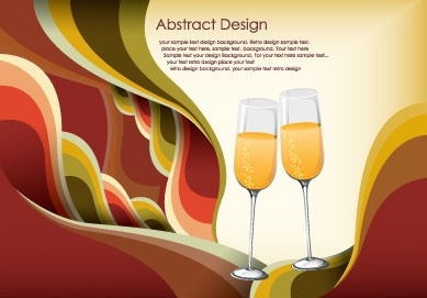Abstract celebration design