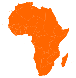 African continent