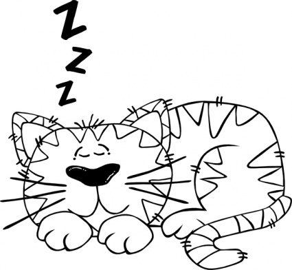 Animals Cat Outline People Sleeping Face Person Cartoon Dog Mammals Bear Tiger Cats Cartoons Sleepy ...