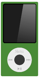 Apple iPod Green