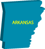 Arkansas Vector Map