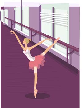 Ballet ballerine girl 2