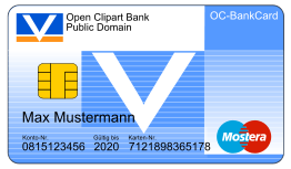 Bankcard with Text