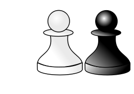 Black And White Pawns D R