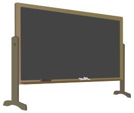 Blackboard with Stand