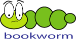 Bookworm Bookmark Vector