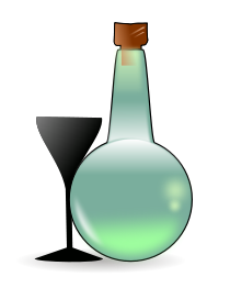 Bottle of absinth