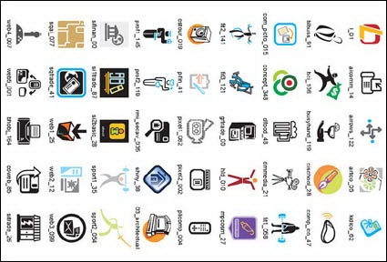 Business Icons Vector Samples