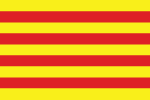 Catalonia Vector Flag