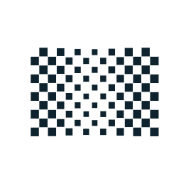 Chequered Flag Abstract Icon 2
