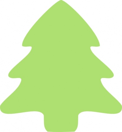 Christmas Tree Icon clip art