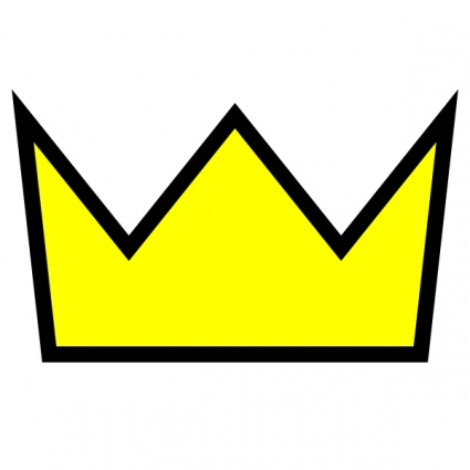Clothing King Crown Icon clip art