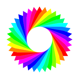 Color 36gram Triangles
