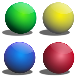 Color spheres, Esferas de colores