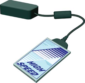 Computer PCMCI Card Vector