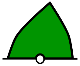 Conical Buoy Green