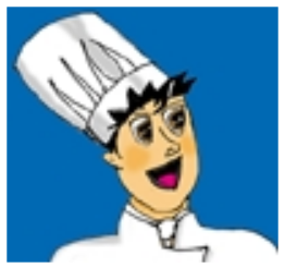Cook chef's Head