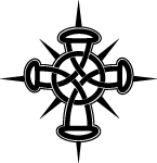 Cross Knot Vector Image