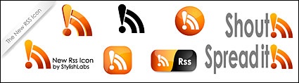 Crystal icon rss shout spreadit