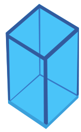 Cyan Transparent Cube