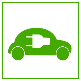 Eco Green Car Icon