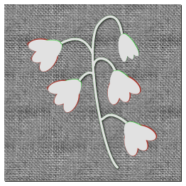 Embroidered Flower