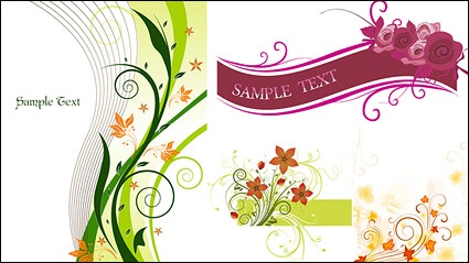 eps format, including jpg preview, keyword: Vector patterns, flowers, trend patterns, fashion patterns, dynamic lines, ...