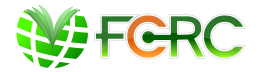 FCRC globe/book logo
