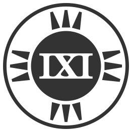 Fictional Brand Logo: IXI Variant B