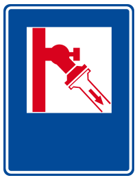 Fireplug sign