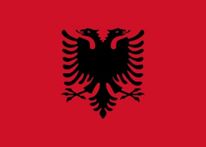 Flag Of Albania clip art