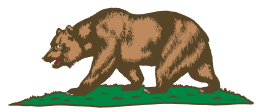Flag of California - Bear and Plot