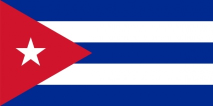 Flag Of Cuba clip art