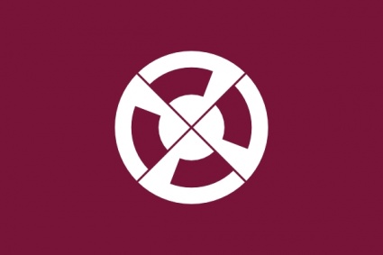 Flag Of Shimabara Nagasaki clip art