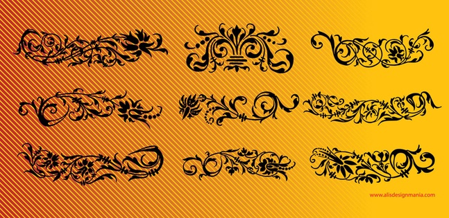 Floral Scrolls