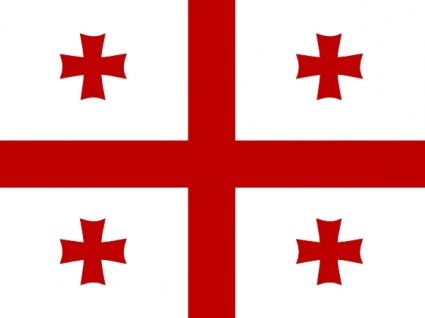 Former Ussr Flag Of Georgia clip art