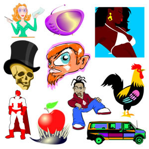 Free Cartoon Characters From Procaroonznet