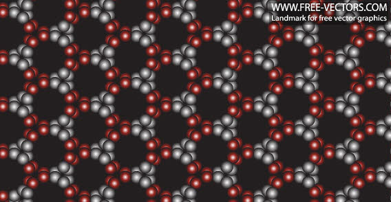 Free pattern black circle background