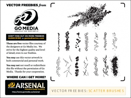 Free Scatter Brushes