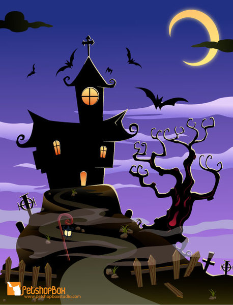 Free Spooky House Halloween