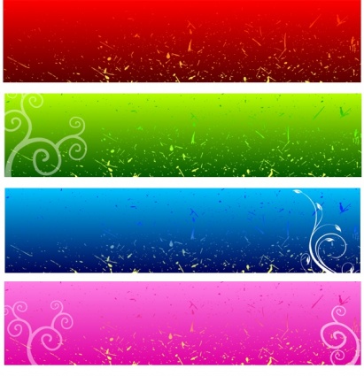 Free Vector Banners Background