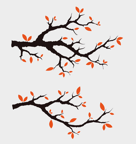 Free Vector Branches