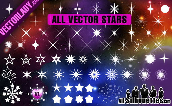 Free Vector Stars
