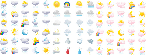 Full Weather Icons Collection