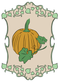 Garden Sign Pumpkin