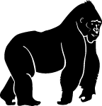 Gorilla Vector Image