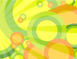 Green Bubbles Vector Background