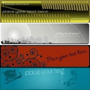 Grunge Vector Banners