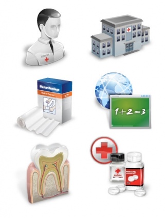 Hospital, pharmacy, plaster, virtual course&